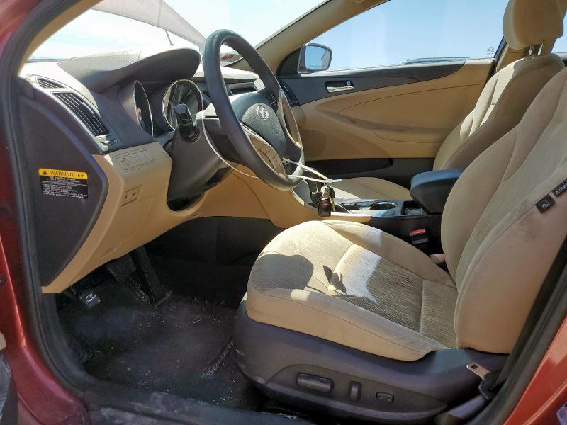  HYUNDAI SONATA 2013 Red