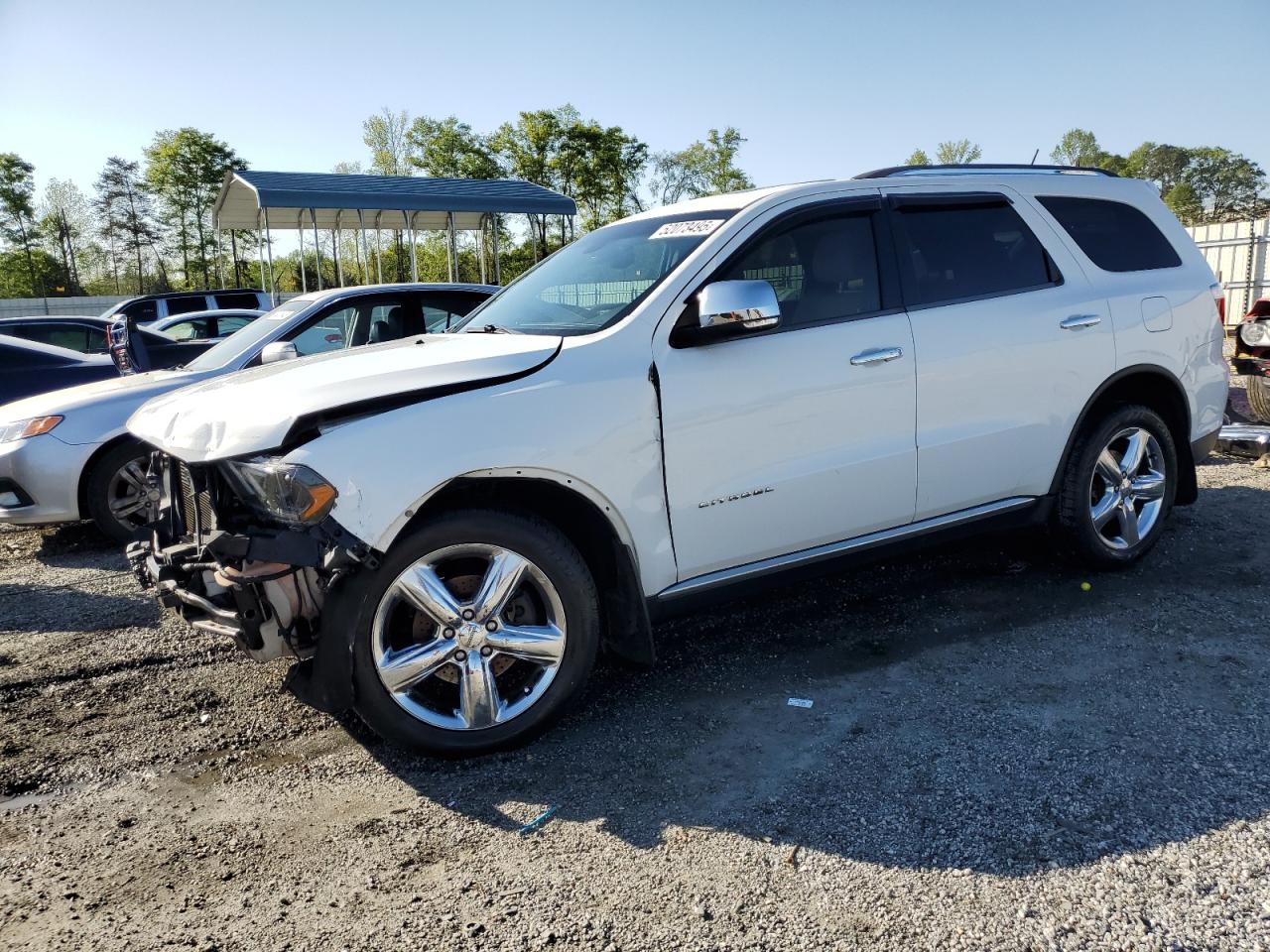 2013 Dodge Durango Citadel იყიდება Spartanburg-ში, SC - Front End