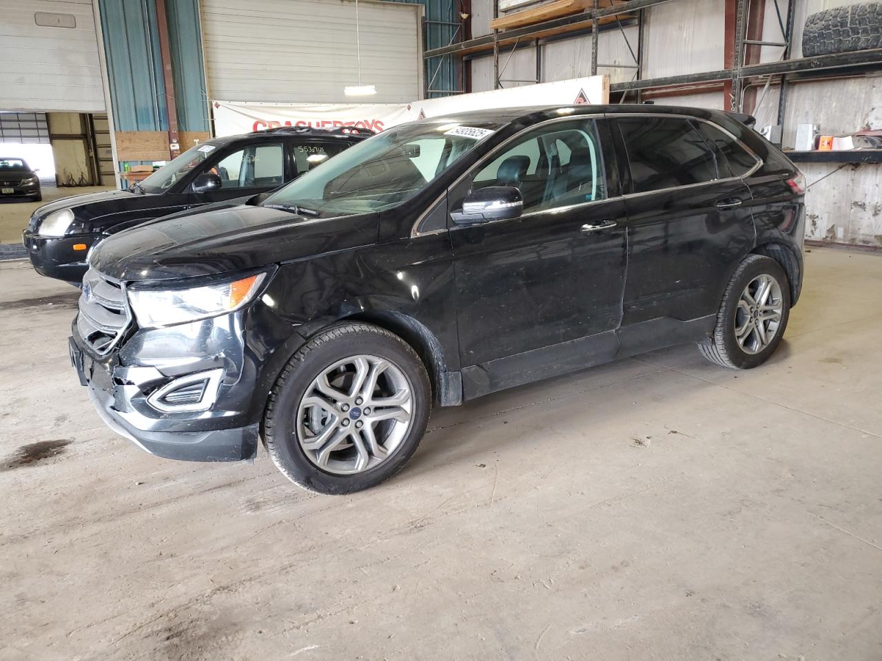 2016 Ford Edge Titanium იყიდება Eldridge-ში, IA - Front End