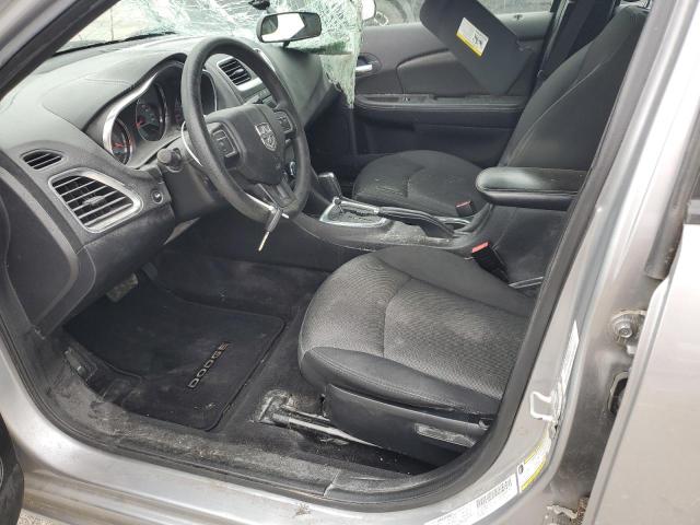 Sedans DODGE AVENGER 2014 Srebrny
