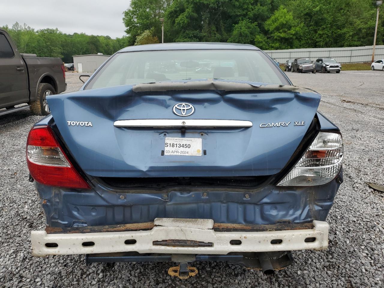 2004 Toyota Camry Le VIN: 4T1BE30K94U924346 Lot: 52570255