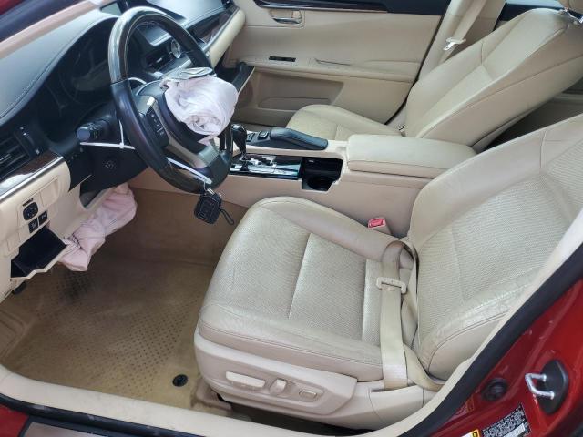  LEXUS ES350 2013 Красный
