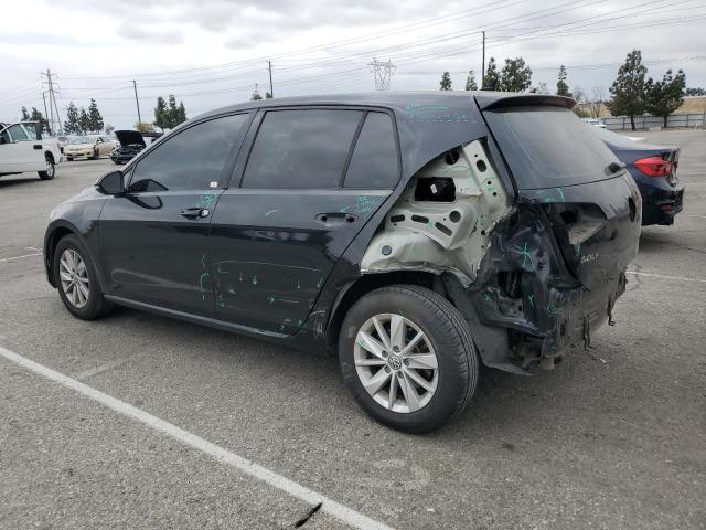  VOLKSWAGEN GOLF 2018 Чорний