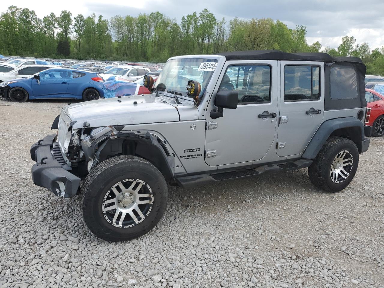 2013 Jeep Wrangler Unlimited Sport for Sale in Louisville, KY - All Over