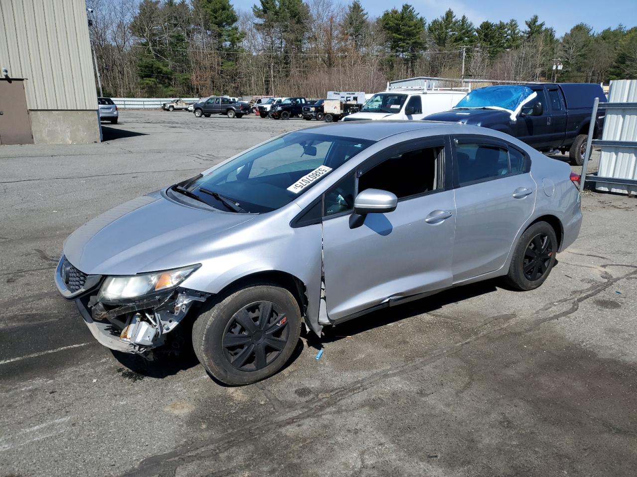 2015 Honda Civic Lx for Sale in Exeter, RI - Front End