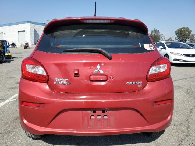  MITSUBISHI MIRAGE 2017 Красный