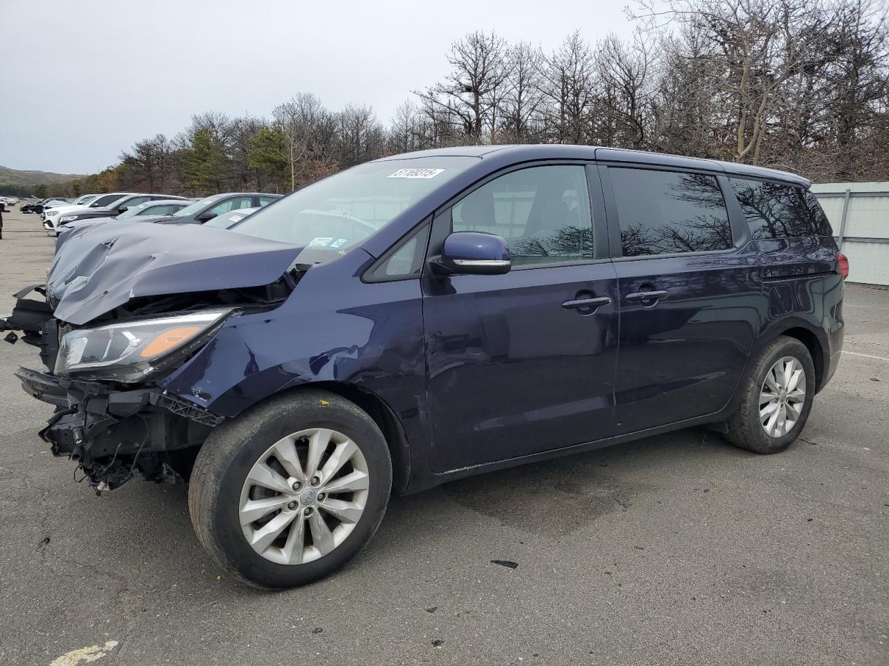 2019 Kia Sedona Lx na sprzedaż w Brookhaven, NY - Front End