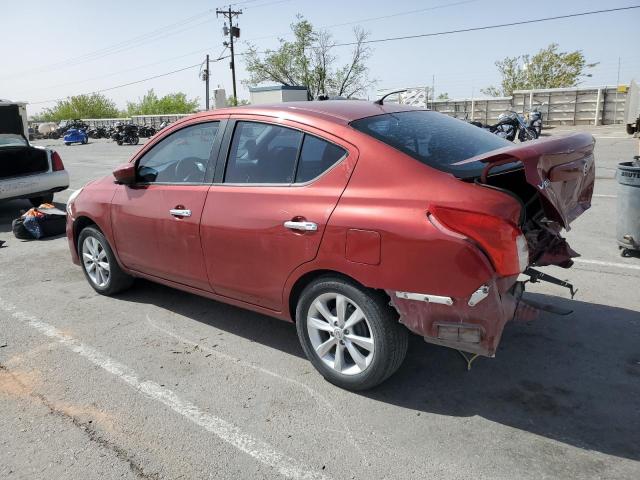  NISSAN VERSA 2016 Czerwony