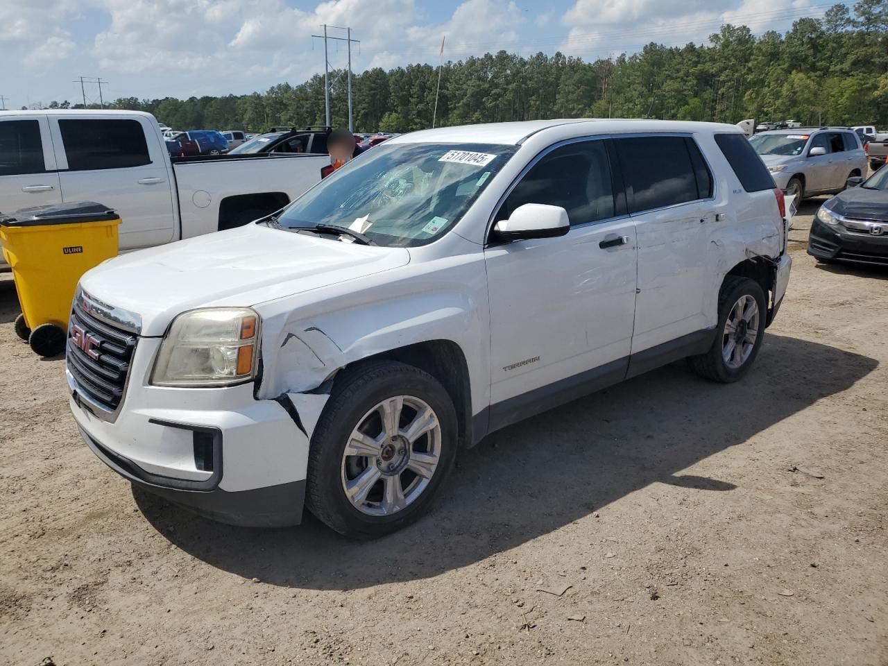 2017 Gmc Terrain Sle продається в Greenwell Springs, LA - All Over