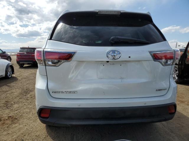  TOYOTA HIGHLANDER 2015 Білий