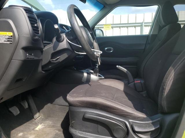  KIA SOUL 2016 Зеленый