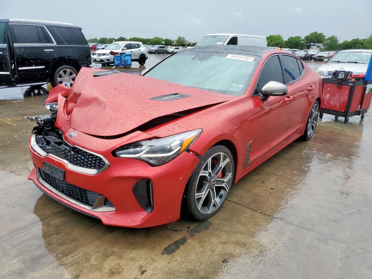 2018 Kia Stinger Gt2 zu verkaufen in Grand Prairie, TX - Front End