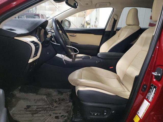  LEXUS NX 2021 Красный