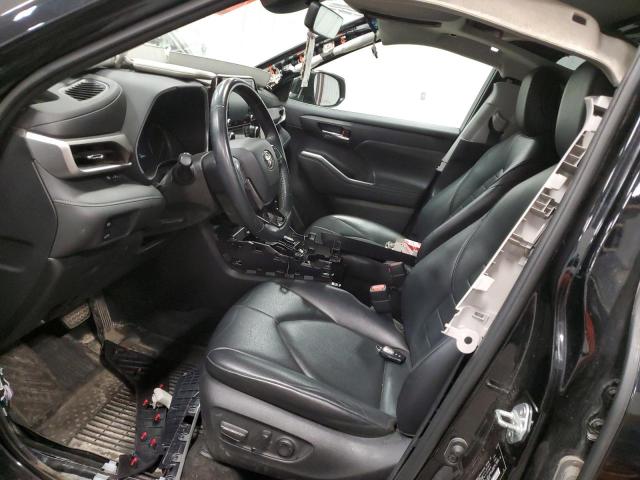  TOYOTA HIGHLANDER 2021 Чорний