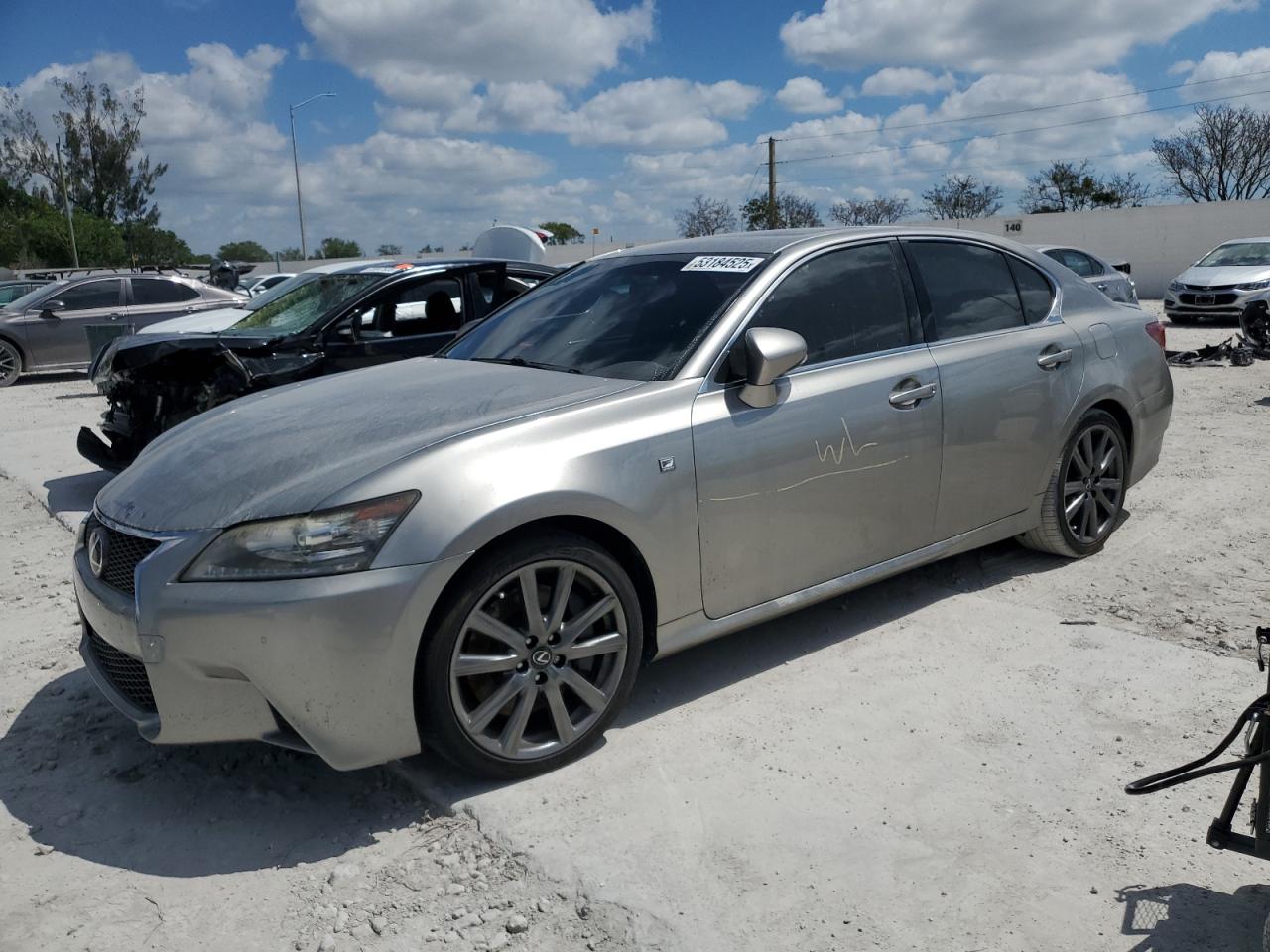 2015 Lexus Gs 350 de vânzare în Homestead, FL - Water/Flood