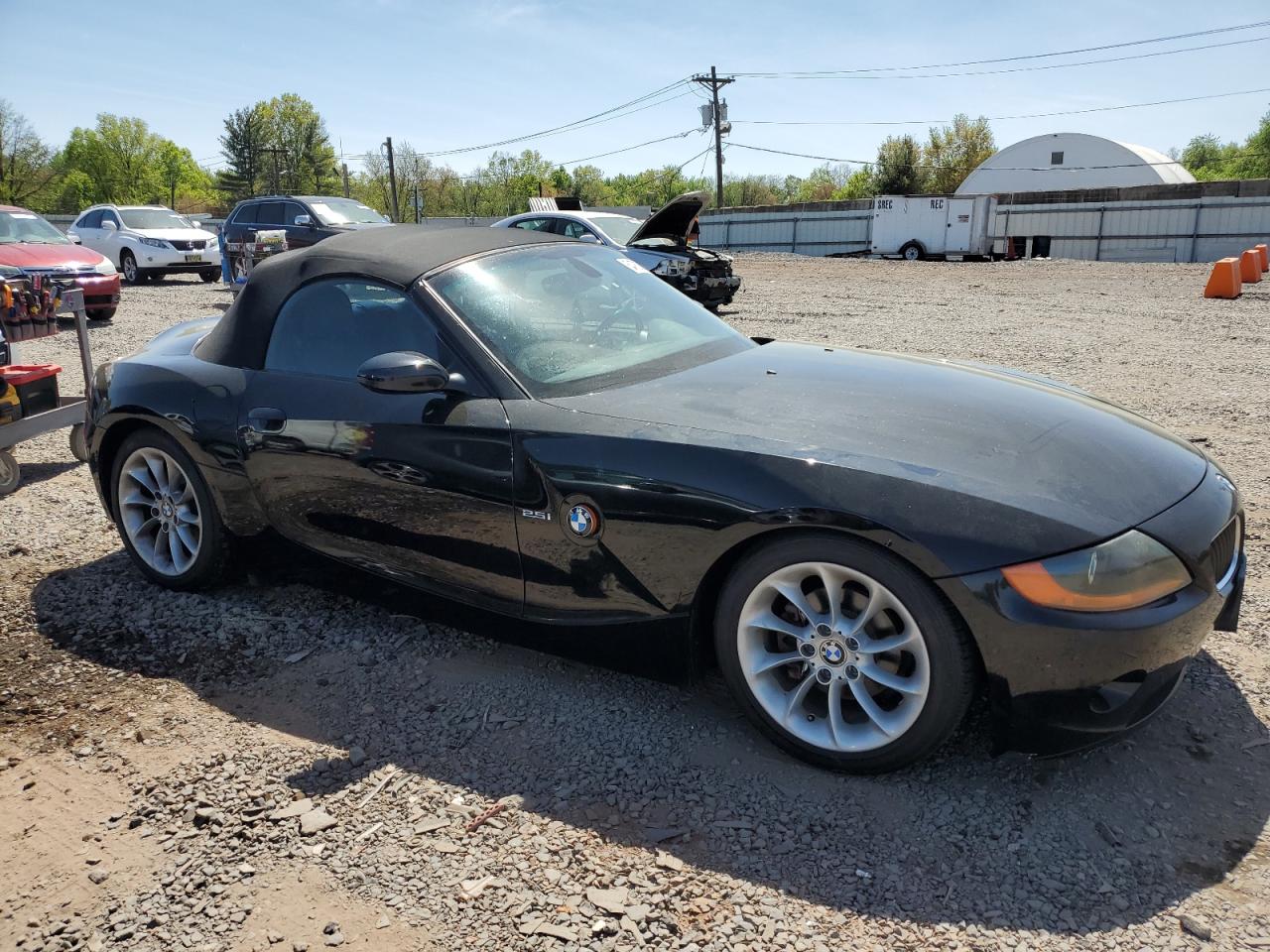 2003 BMW Z4 2.5 VIN: 4USBT33443LS46515 Lot: 54763745