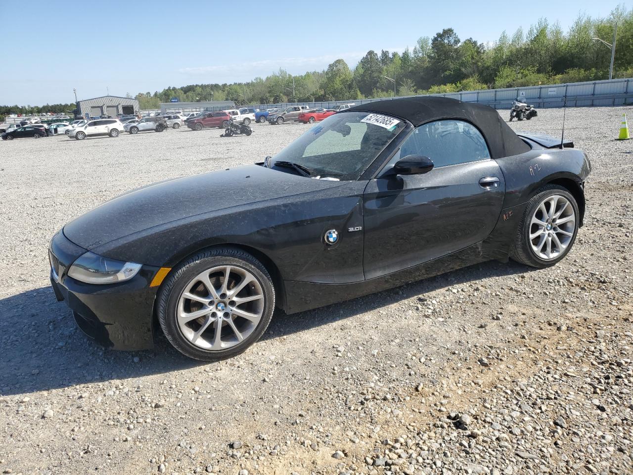 2008 Bmw Z4 3.0 продається в Memphis, TN - Rear End