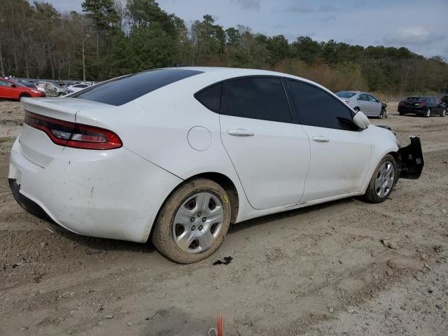  DODGE DART 2015 White