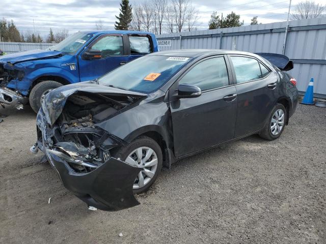 2016 TOYOTA COROLLA L for sale at Copart ON - TORONTO