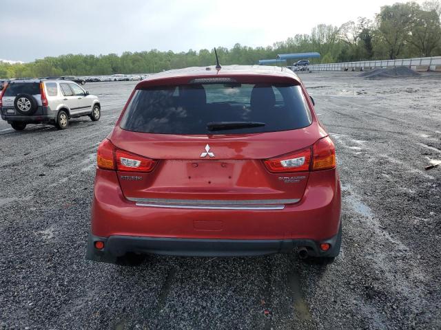 MITSUBISHI OUTLANDER 2013 Червоний