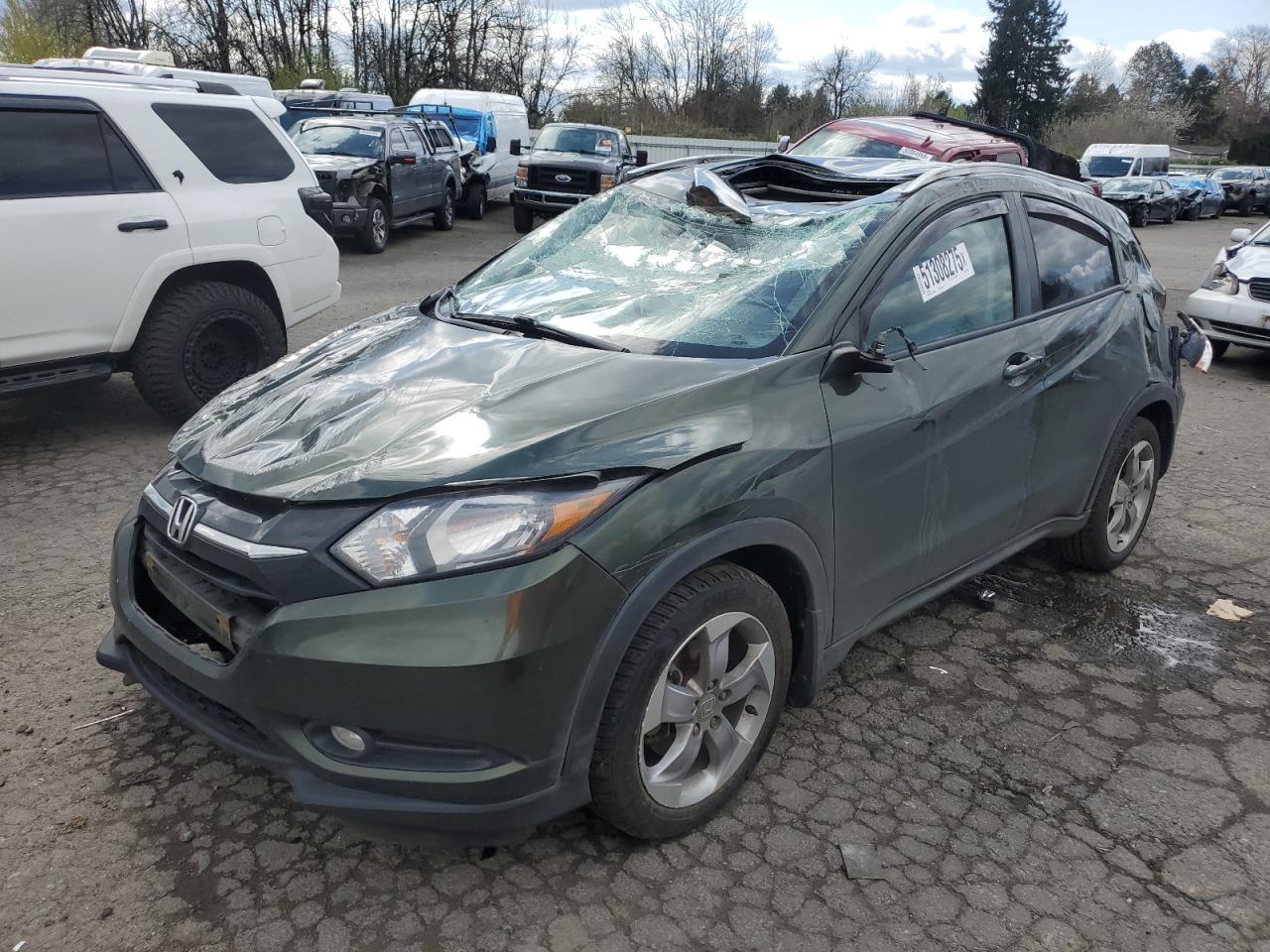 2017 Honda Hr-V Exl იყიდება Portland-ში, OR - Rollover