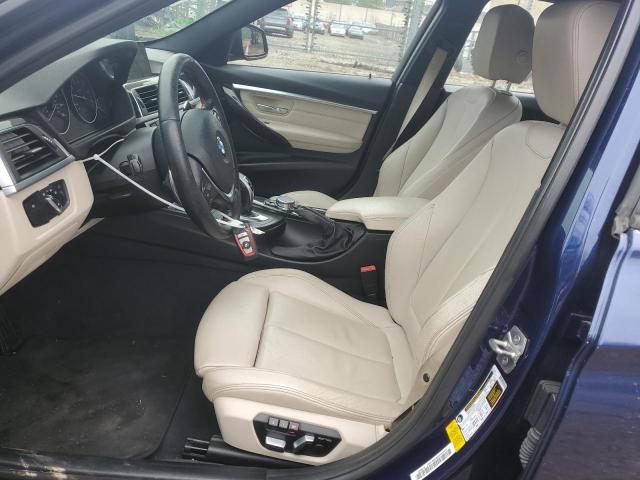  BMW 3 SERIES 2016 Granatowy