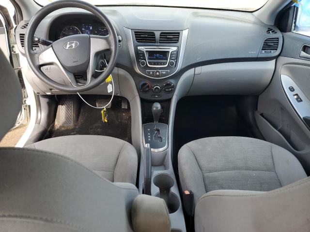 HYUNDAI ACCENT 2016 Білий