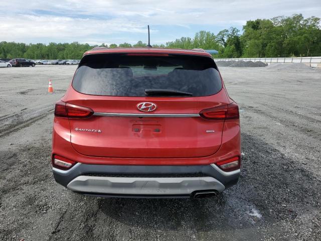  HYUNDAI SANTA FE 2019 Червоний