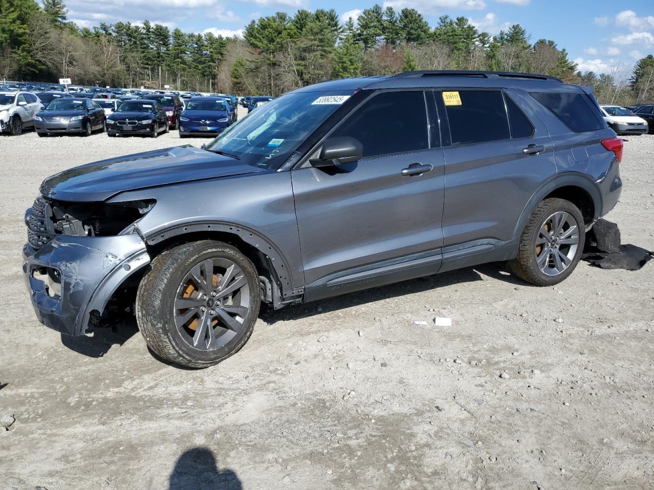 2021 Ford Explorer Xlt de vânzare în Mendon, MA - All Over