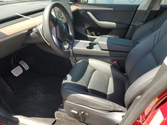  TESLA MODEL Y 2023 Czerwony