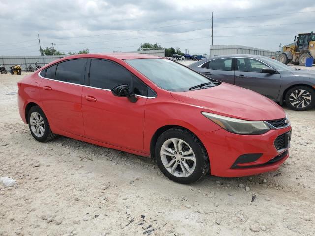 Седани CHEVROLET CRUZE 2017 Червоний