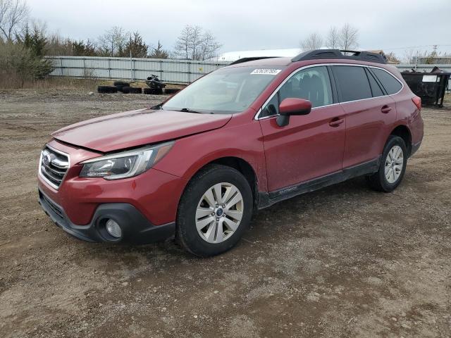  SUBARU OUTBACK 2018 Czerwony