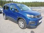 2021 PEUGEOT RIFTER HOR for sale at Copart WHITBURN