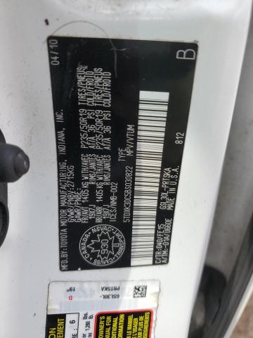 2011 TOYOTA SIENNA SPORT