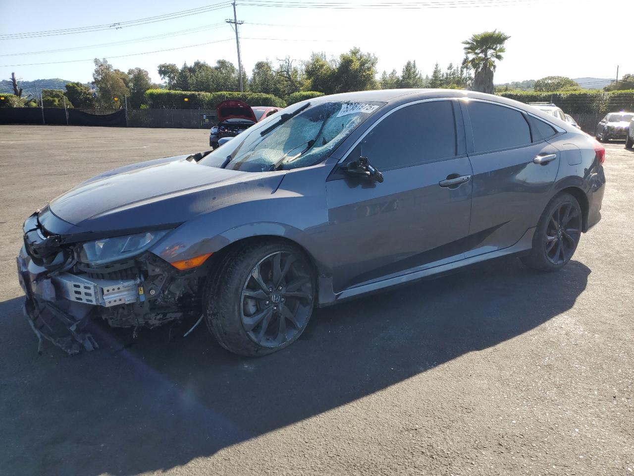 2019 Honda Civic Sport de vânzare în San Martin, CA - All Over