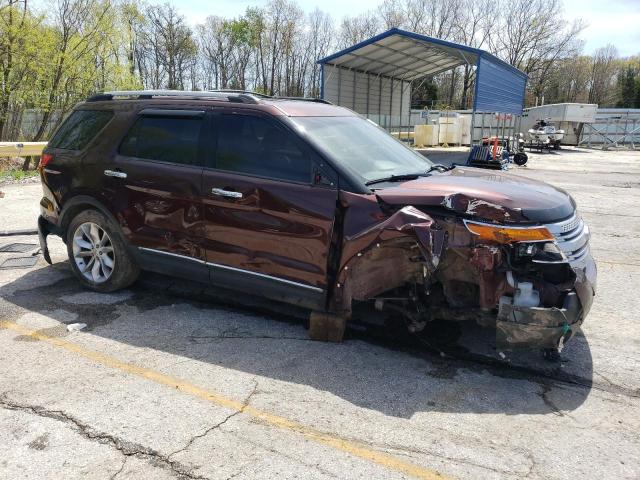  FORD EXPLORER 2012 Бордовый