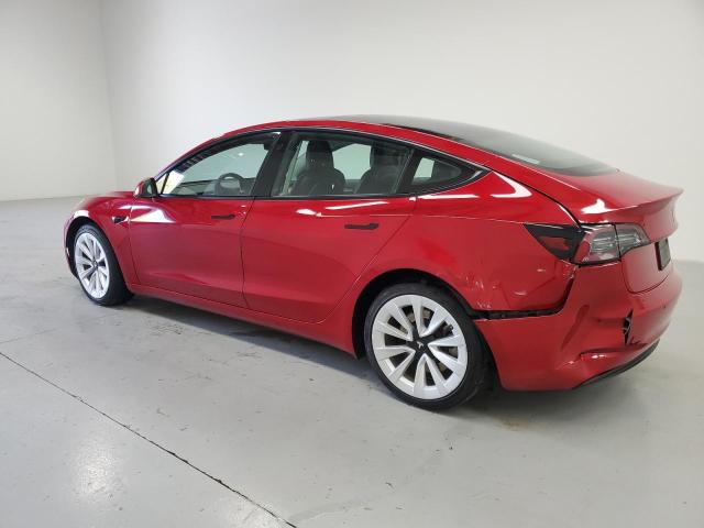  TESLA MODEL 3 2022 Red