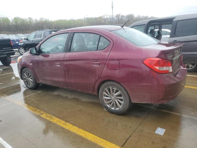  MITSUBISHI MIRAGE 2017 Burgundy