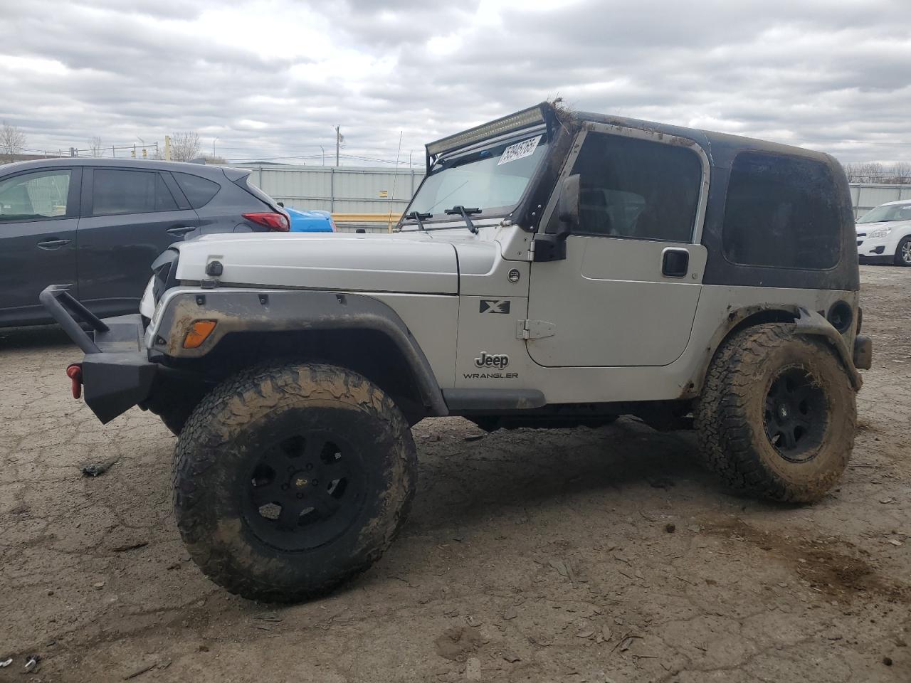 2006 Jeep Wrangler X de vânzare în Dyer, IN - Undercarriage