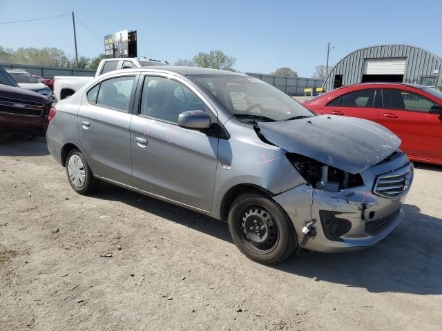  MITSUBISHI MIRAGE 2018 Silver