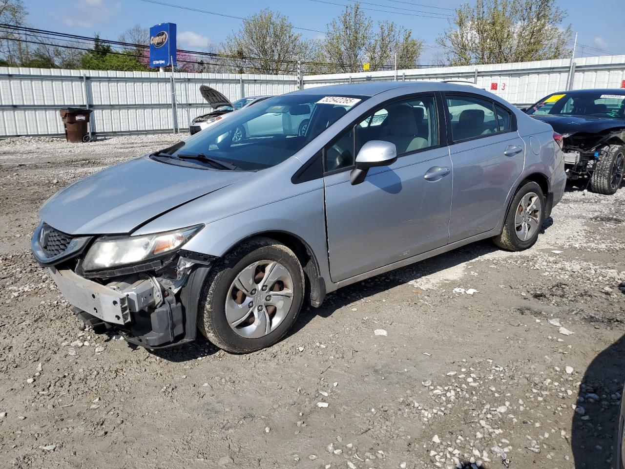 2013 Honda Civic Lx продається в Walton, KY - Front End