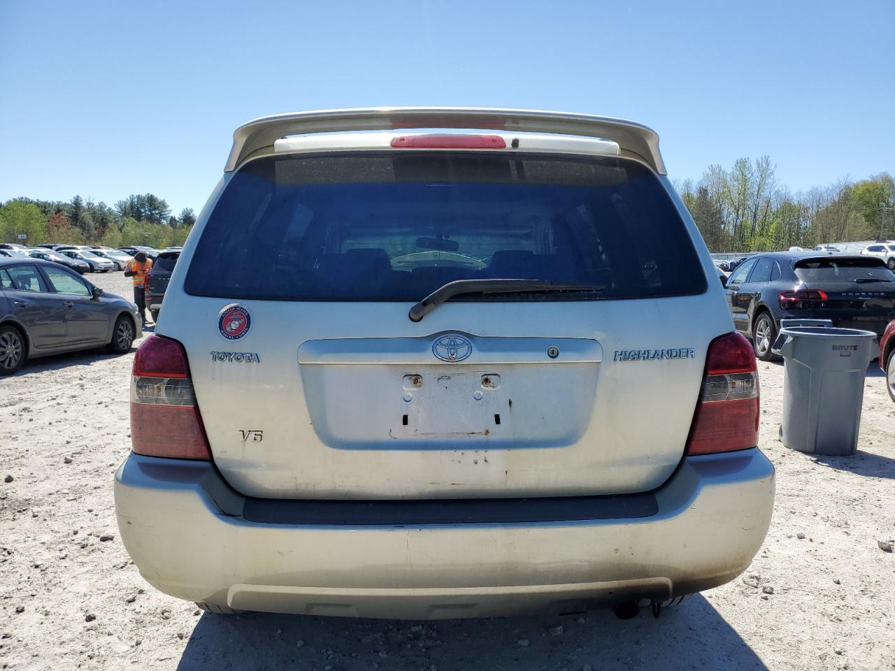 2007 Toyota Highlander Sport VIN: JTEGP21A670131825 Lot: 54875095