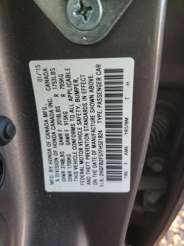 2015 HONDA CIVIC LX