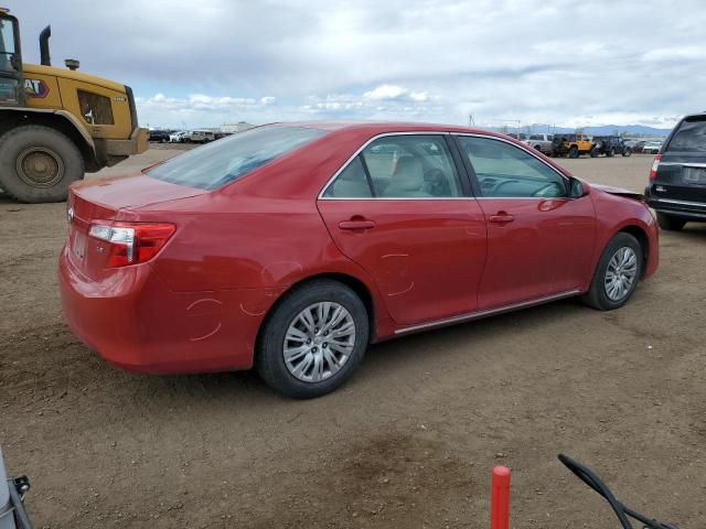  TOYOTA CAMRY 2012 Червоний