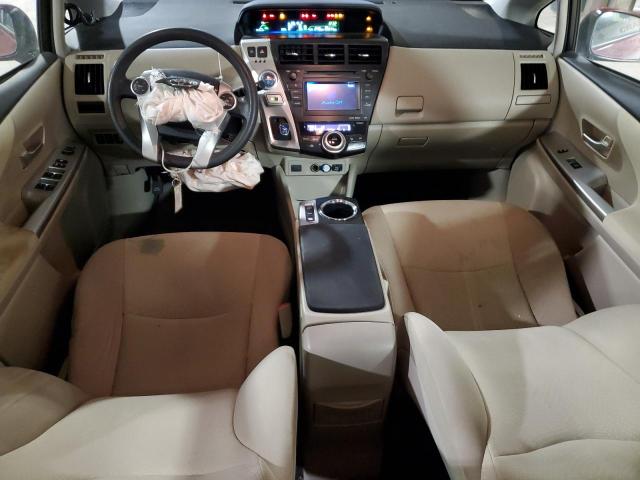 Кроссоверы TOYOTA PRIUS 2014 Красный