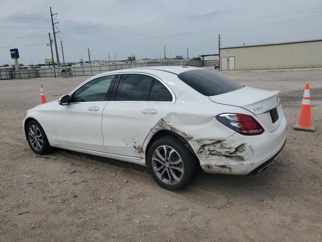 Седани MERCEDES-BENZ C-CLASS 2016 Білий