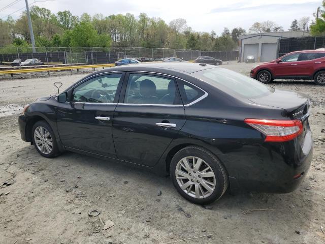 Sedans NISSAN SENTRA 2015 Czarny