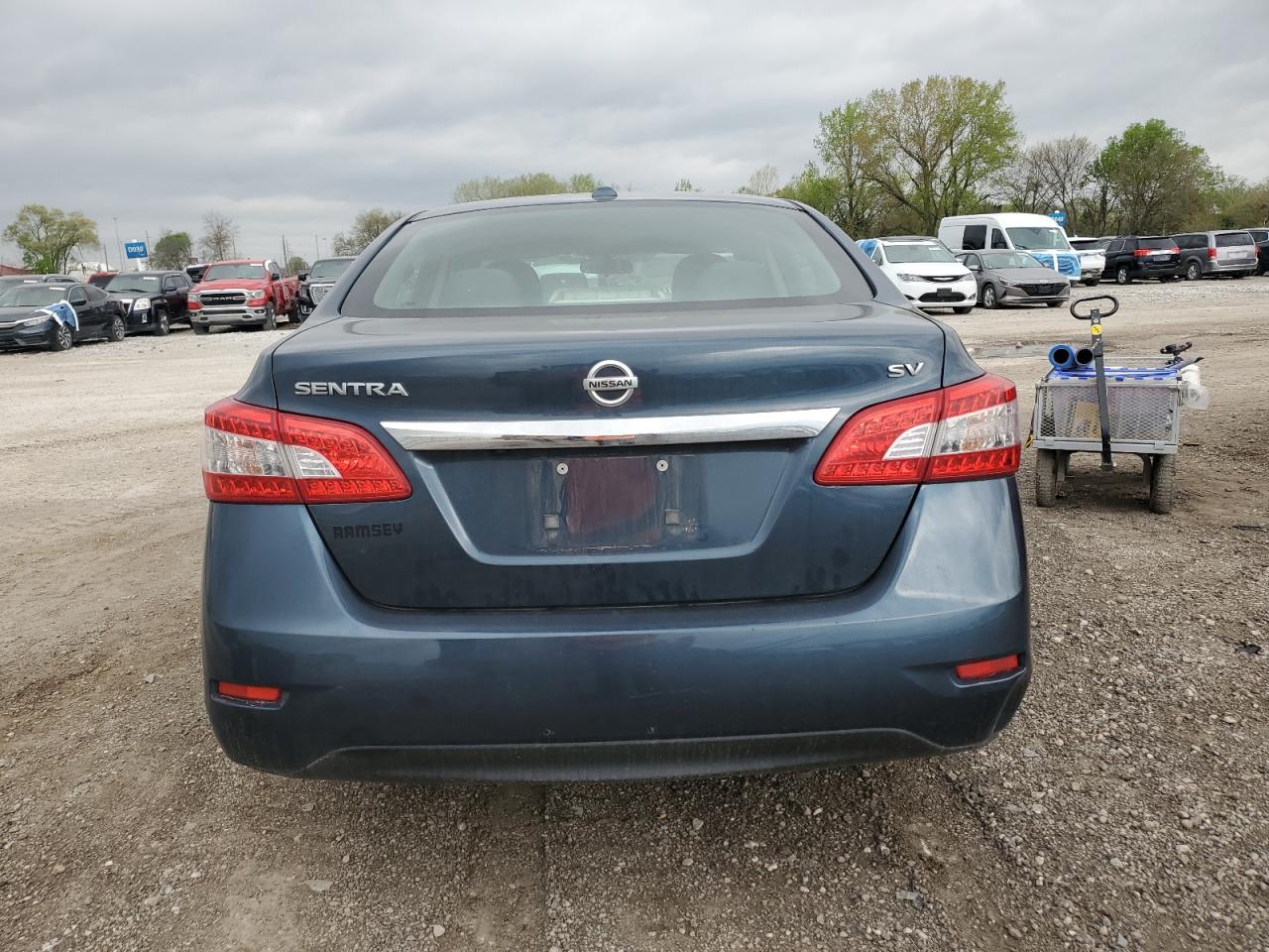 2015 Nissan Sentra S VIN: 3N1AB7AP0FL656555 Lot: 54721545