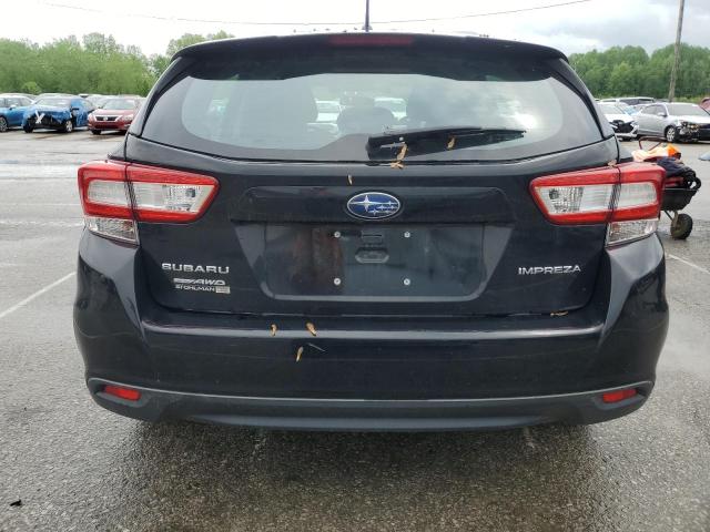  SUBARU IMPREZA 2019 Черный