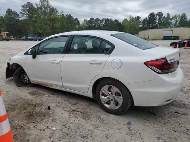  HONDA CIVIC 2015 White